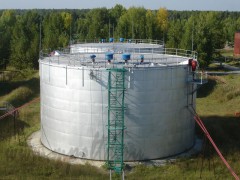 Требования к производимым резервуарам (емкостям) для нефти и нефтепродуктам